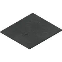 Catalano H3 Solid Douchevloer 100x90cm Solidtech Antislip - Mat Zwart - Solidtech - Douche, Douchebakken - 8059015199652