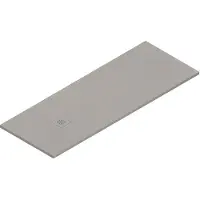 Catalano H3 Solid Douchevloer 190x70cm Solidtech Antislip - Mat Tortora - Solidtech - Douche, Douchebakken - 8056214873475