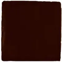 Terre d'Azur Porto wandtegel 10x10cm donkerbruin - 100 stuks per doos
