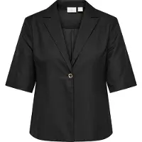 ONLY Carbaia Linnen Blazer Dames Zwart 42