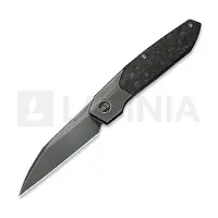 We Knife Brr15 Polished Gray Titanium/Shredded CF, Polished