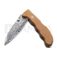 Victorinox Evoke Wood Damast LE 2026 vouwmes