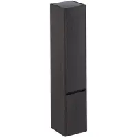Thebalux Exclusief Sunny greeploze kolomkast 165cm 2-deurs rechtsdraaiend eiken donker