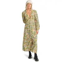 Billabong Cool Night Lange Jurk Met Lange Mouwen