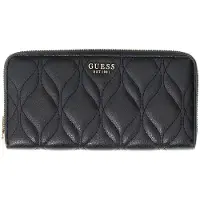 GUESS portemonnee Maxine SLG Zip Around Wallet Black zwart