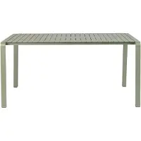 Zuiver Vondel Tuinset 4 personen - tuintafel + 4 stoelen Groen