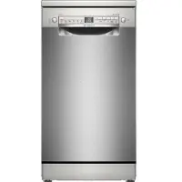 Bosch SPS2HK155E - Vrijstaande vaatwasser - 45 cm - Eco Silence Drive - Extra Droog: optie voor extra grondige droogresultaten - Geborsteld staal - Home Connect
