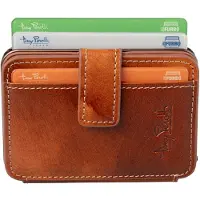 Tony Perotti Evo Dames & Heren Pasjeshouder - Leer - rfid - Cognac