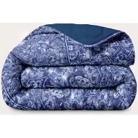 HappyBed Dekbed zonder overtrek 160x200 - Bedrukt dekbed zonder hoes - Hoesloos Dekbed met Print - Wasbaar All year dekbed enkel - Twijfelaar dekbed - Mandala
