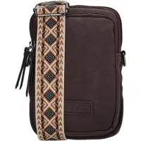 Beagles Phone Bag Telefoontasje Malaga Donker Bruin