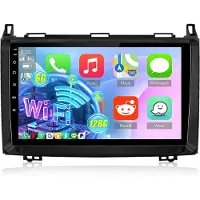 Hexinex - Geschikt voor Mercedes Benz A, B, V klasse, Vito, Viano Sprinter en Vw Volkswagen Crafter 2004-2017 - 6GB+128GB CARPLAY 4G