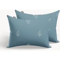 HappyBed Kussenslopen Botanical Breeze 80x80 cm - Kussensloop set 2 stuks - 100% Katoen - Ultieme slaapcomfort