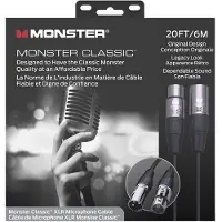 Monster Cable Prolink Classic 6 m Microfoonkabel