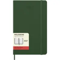 Moleskine 12 Maanden Agenda - 2027 - Dagelijks - Large - Harde Kaft - Mirte Groen