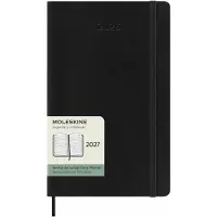 Moleskine 12 Maanden Agenda - 2027 - Wekelijks Horizontaal - Large - Zachte Kaft - Zwart