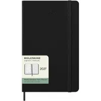 Moleskine 12 Maanden Agenda - 2027 - Wekelijks - Large - Harde Kaft - Zwart