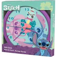 Kids Euroswan Stitch - Wandklok LAS3098