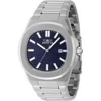 Invicta Speedway 48320 Heren Horloge - Quartz Uurwerk - Roestvrij Staal met blauwe Wijzerplaat - 41mm