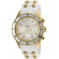 Invicta Angel 24901 Dameshorloge - Quartz Uurwerk - Roestvrij Staal met Witte Wijzerplaat - 40 mm