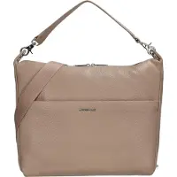 Mandarina Duck Mellow Leather Vertical Hobo Schoudertas