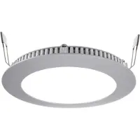 LIGHT IMPRESSIONS 565085 LED Panel 8 LED-inbouwlamp Energielabel: G (A - G) LED LED vast ingebouwd 7 W Parelgrijs (RAL 9022)