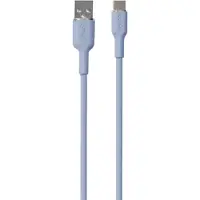 Puro ICON Soft Cable – Kabel USB-A do USB-C 1.5 m (Powder Blue)
