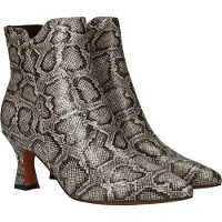 Marco Tozzi Boots 'Enkellaarsjes Hak' taupe