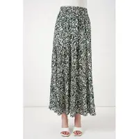 Big Dart Maxi Gekleed Comfortabele Pasvorm Rok