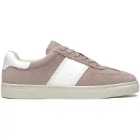 Timberland Men Lisbon Street Low Lace Sneaker Light Pink Suede White-Schoenmaat 42