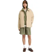 Timberland - Women's Cotton Linen Bermuda - Short 33, olijfgroen