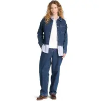 Timberland Denim Shacket Medium Blue Maat: XS | Spijkerjassen Outlet | Dames | Blauw