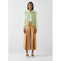 Lk bennett Effie Jacket Green Maat: 6 | Gilets Outlet | Dames | Groen