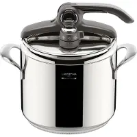 Lagostina snelkookpan 7L - roestvrijstaal - 22 cm