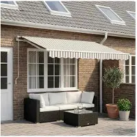 vidaXL Vervangingsdoek zonnescherm voor 4x3 m