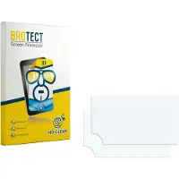BROTECT - Screenprotector voor Toyota Corolla 2022 Infotainment System 8" - Folie Beschermfolie transparant 2 Stuks