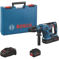 Bosch Professional GBH 18V-36 C Accuboormachine - BITURBO - Met 2x 18V (5.5Ah) accu's en lader - In koffer