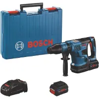 Bosch Accuboormachine met slagfunctie BITURBO, model GBH 18V-36 C, met SDS max-aansluiting, 2 accu's, in een gereedschapskoffer voor professionals