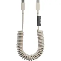 Native Union Pop Cable - Sandstone - USB-C naar USB-C - 1.2M - 60W