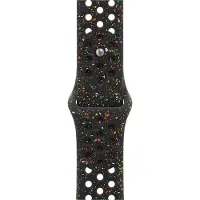 Apple Watch Strap - 42mm - Midnight Black - Nike Sport Band - S/M