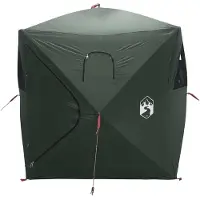 vidaXL Jacht Tent Leger Groen 143 x 143 x 165 cm Polyester en Staal