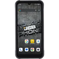 JCB Toughphone E50 - 128GB Black - 6 GB - 5G - NanoSIM + eSIM - 6.1" - 5000 mAh - USB Type-C - Android 16