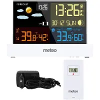 Meteo Meteostation SP110B met DCF-ontvanger, wit