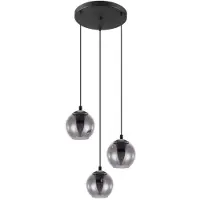 Eglo Hanglamp Ariscani Zwart 3xe27
