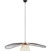 Reality LAURIS hanglamp R36791032 mat zwart - metaal - 150 x 100 cm