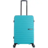 Saxoline – Fiesta | Harde Koffer / Valies / Reiskoffer – Medium (60L) – Turkoois - Turkoois / Medium