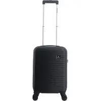 Saxoline - Twist | Harde Koffer / Trolley / Reiskoffer - Small - Zwart - Zwart / Small