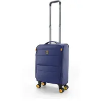 National Geographic Handbagage Zachte Koffer / Trolley / Reiskoffer - 46 cm (Small) - Passage- Blauw - Blauw / Small