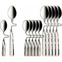 Villeroy & Boch Kaffee- & Espresso-Löffel NewWave Caffè Spoon 17,5 cm & 12 cm Set van 12