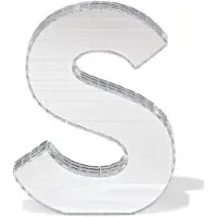 HEMA Discoletter S 10x9x10cm (zilver)