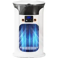 Snq Ventilator - Luchtkoeler Met Mistfunctie - USB Mini Airconditioner - 16°C Hogesnelheidskoeling - Stille Mistventilator Voor Thuis - Kantoor En Onderweg - 3 Snelheden